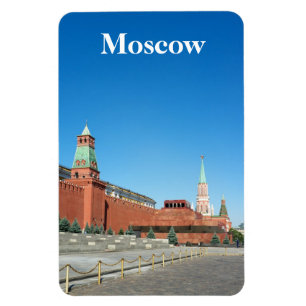 Rood vierkant. Moskou Magneet