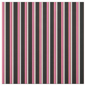 Rood, Violet, bruin, wit en zwarte lijnen Stof (Swatch)