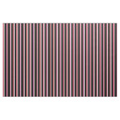 Rood, Violet, bruin, wit en zwarte lijnen Stof (Fat Quarter)