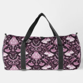 Rood-violet Lotus motief patroon Plunjezak (Achterkant)