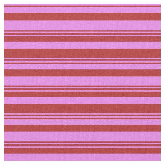 Rood & Violet Patroon van Strepen Stof (Close Up)
