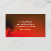 rood visitekaartje (Achterkant)