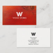 Rood Visitekaartje (Voorkant / Achterkant)