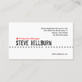 Rood Visitekaartje 4