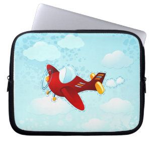 Rood vlak, laptophoes laptop sleeve