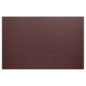 Rood vleermuispatroon stof (Yard (91,4 cm))