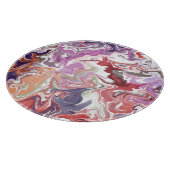 Rood vloeibaar acryl snijplank (Hoek)