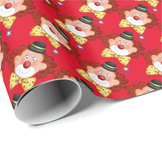 Rood vogeldagkrulpapier cadeaupapier (Rol Hoek)