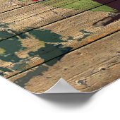 Rood vogelkardinaal foto Natuur Muur Poster (Hoek)