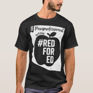 Rood voor Ed Arizona ParaProfessional T-shirt