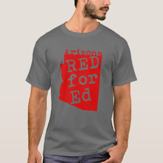 Rood voor Ed-shirt T-shirt