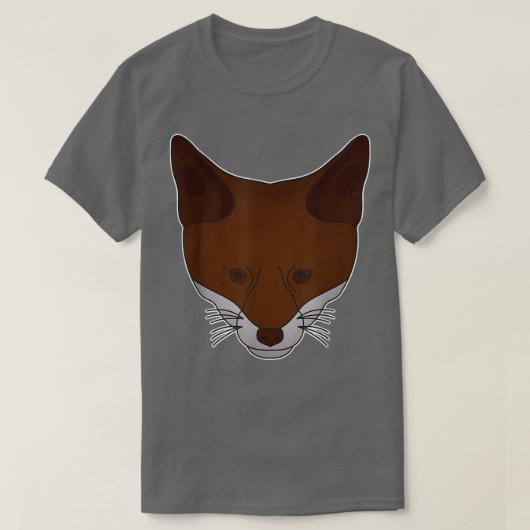 Rood voor het ontwerpen van bosdierlijk wild preda t-shirt (Design voorkant)