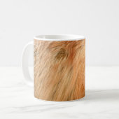 Rood vosthout koffiemok (Voorkant links)