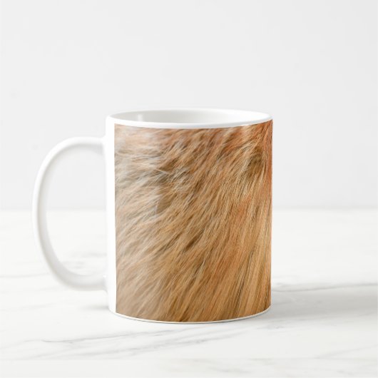 Rood vosthout koffiemok (Links)