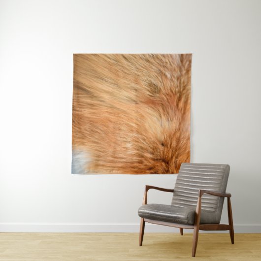 Rood vosthout wandkleed (In Situ (horizontaal))