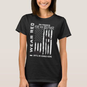 Rood Vrijdag weet iedereen Broeder Amer heeft inge T-shirt
