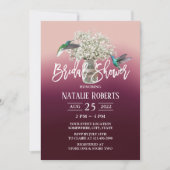 Rood Vrijgezellenfeest voor baby's en Tortelduifje Kaart (Voorkant)