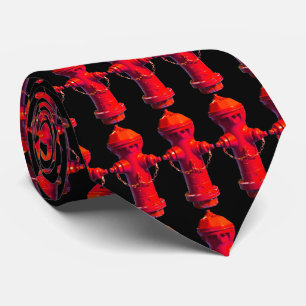Rood vuurhydraat  stropdas