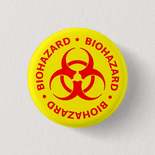 Rood waarschuwingssignaal Button (Voorkant)