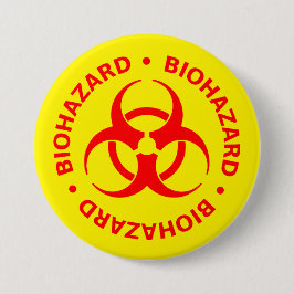 Rood waarschuwingssignaal Button