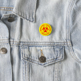 Rood waarschuwingssignaal Button