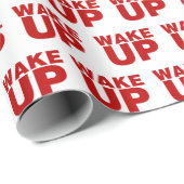 Rood wakker cadeaupapier (Rol Hoek)