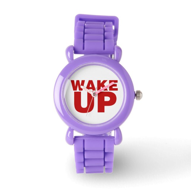 Rood wakker horloge (Voorkant)