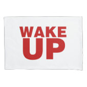 Rood wakker kussensloop (Voorkant)