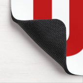 Rood wakker muismat (Hoek)