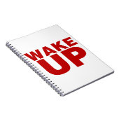 Rood wakker notitieboek (Rechterzijde)