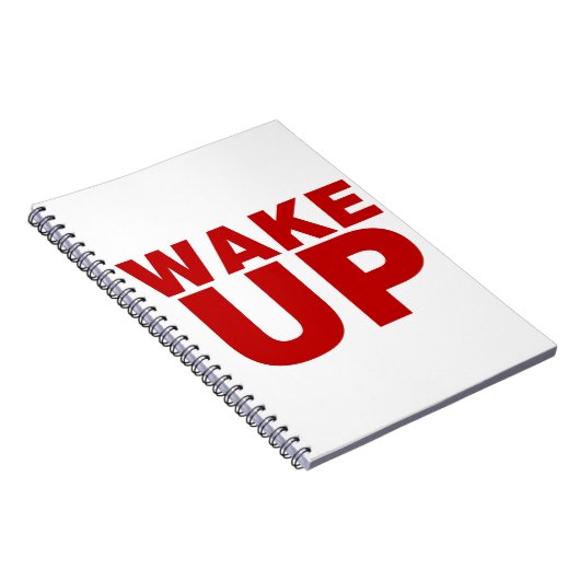 Rood wakker notitieboek (Rechterzijde)