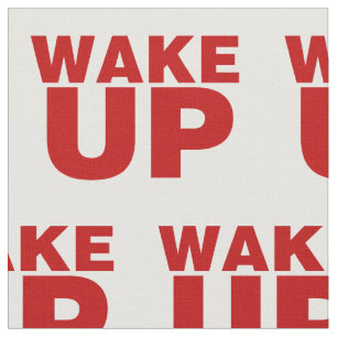 Rood wakker stof