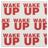 Rood wakker stof (Swatch)