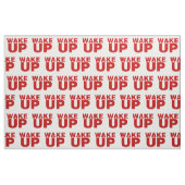 Rood wakker stof (Fat Quarter)