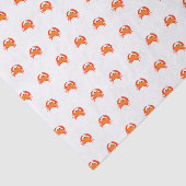 Rood, warm oranje, eenvoudig schoon tissuepapier (Detail)