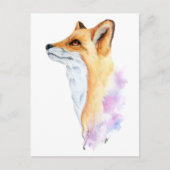 Rood Waterverf Briefkaart voor schilderen (Voorkant)