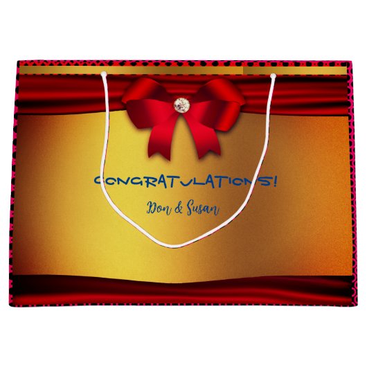 Rood - Weddenschap en meer - Grote cadeautas (Voorkant)