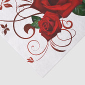 Rood weefselpapier tissuepapier (Detail)