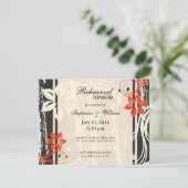 Rood-wervelrepetitie: zwarte Kaart (Staand voorkant)