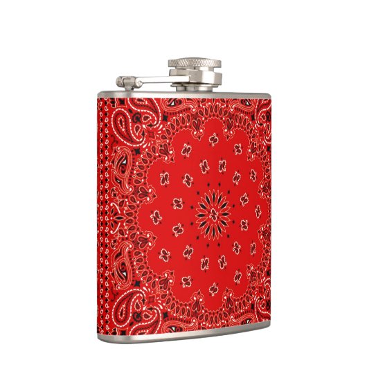 Rood Western Bandana Scarf Fabric Wrap Hip Heupfles (Rechts)