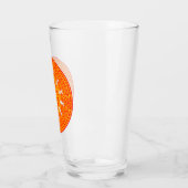 Rood wiel van Dharma (boeddhistische kunst) Glas (Links)