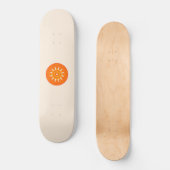 Rood wiel van Dharma (boeddhistische kunst) Persoonlijk Skateboard (Voorkant)