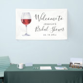 Rood-wijnfeest Spandoek (Beurs)