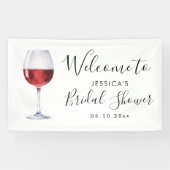 Rood-wijnfeest Spandoek (Horizontaal)