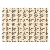 Rood wijnflesje Glass Winery Print Pattern Tafelkleed (Voorkant (Horizontaal))