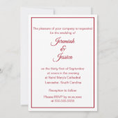 Rood-wijngaarden verspillen kaart (Achterkant)