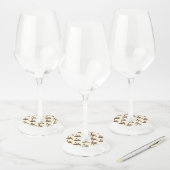 Rood wijnglas Druiven van rode wijn Wijnglaslabel (Set)