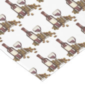 Rood wijnglas Druivenwijn Winetasting Korte Tafelloper (Hoek)