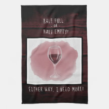 Rood wijnglas Halfledige Waterverf volledig Gezegd