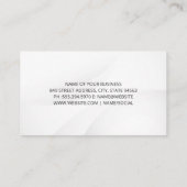 Rood wijnglas visitekaartje (Achterkant)